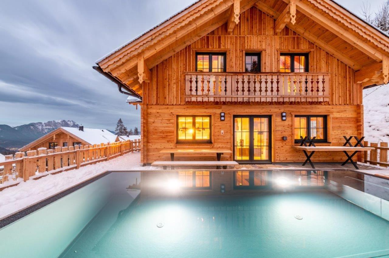 Poolchalet Dachsteinblick Pruggern Εξωτερικό φωτογραφία