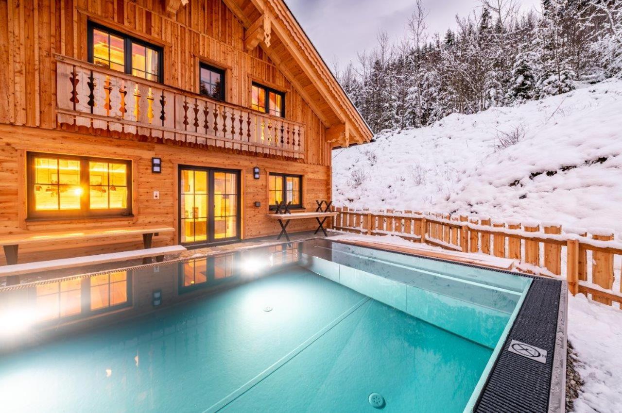 Poolchalet Dachsteinblick Pruggern Εξωτερικό φωτογραφία
