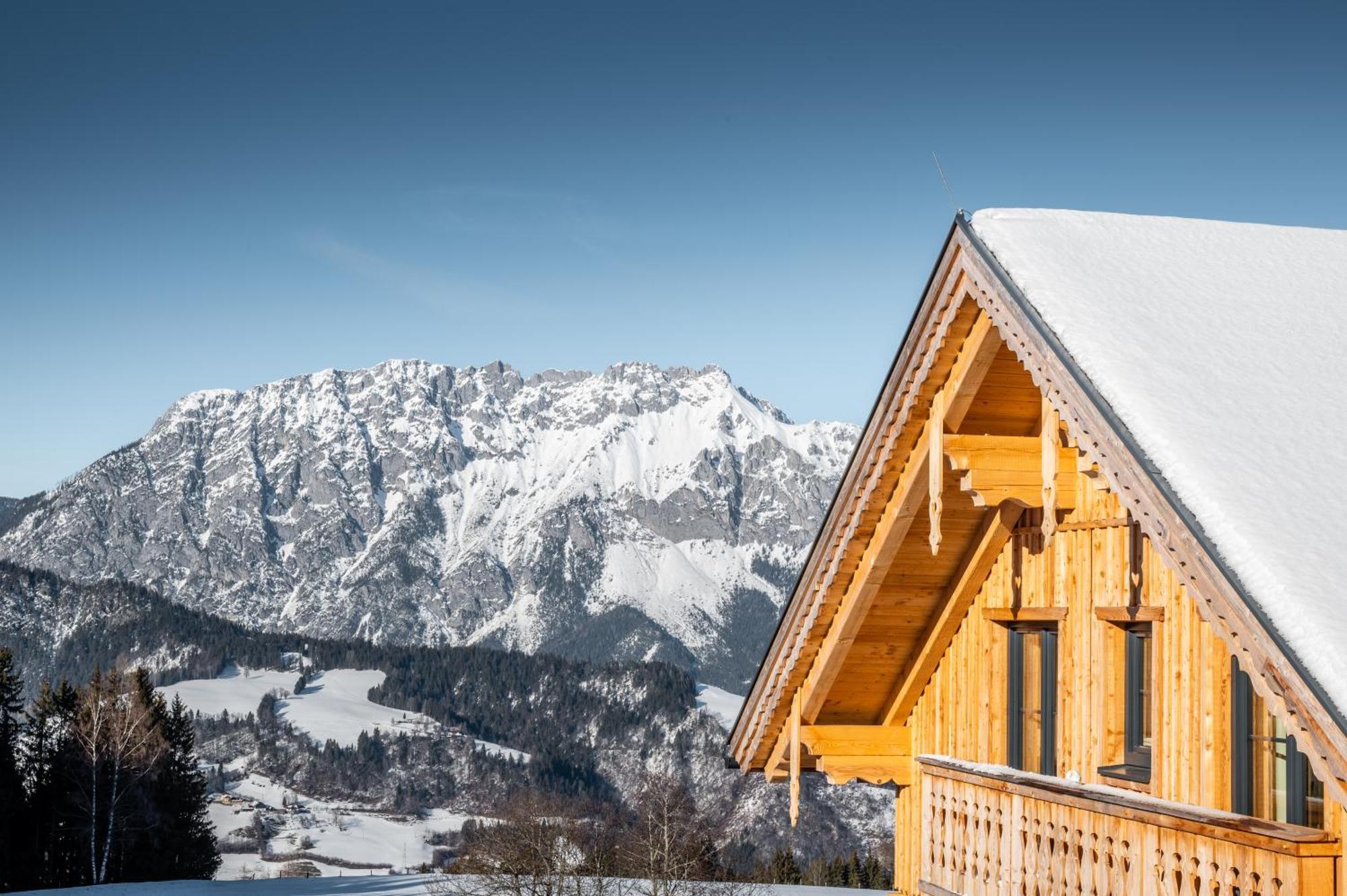 Poolchalet Dachsteinblick Pruggern Εξωτερικό φωτογραφία