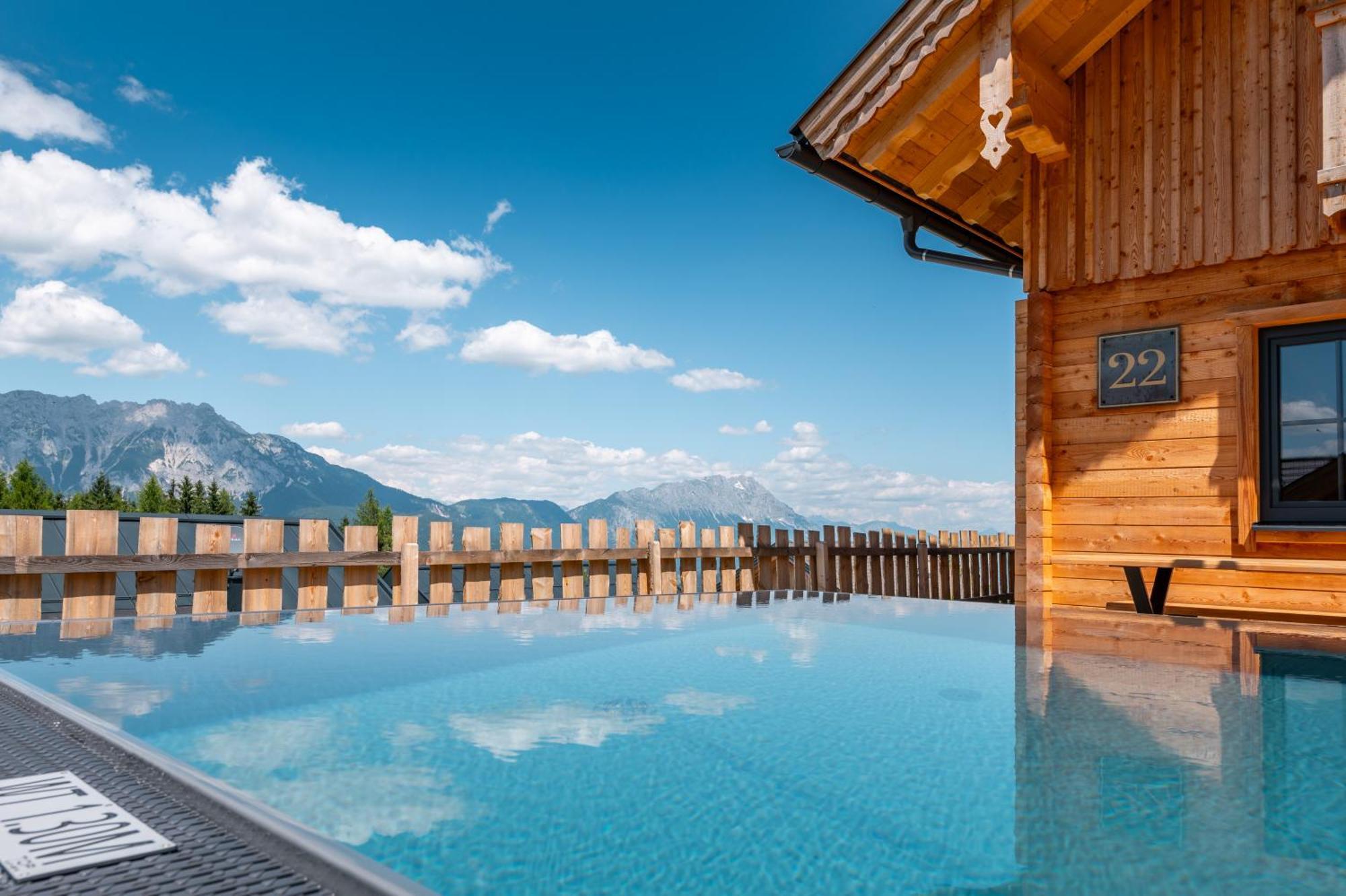 Poolchalet Dachsteinblick Pruggern Εξωτερικό φωτογραφία